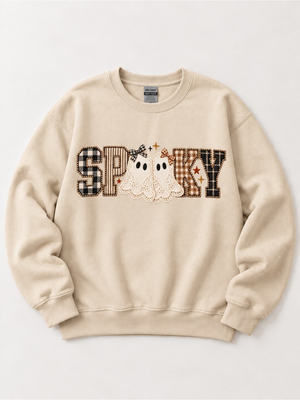 Spooky Season Unisex Sweatshirt Ghost Fall Graphic Crewneck